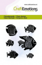 Craft Emotions Clear Stamps - Tropische Fische